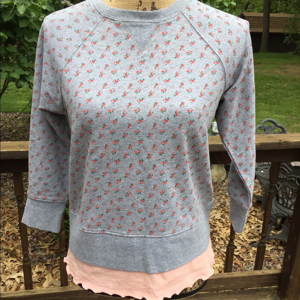 Matilda Jane Floral 3/4 Length Shirt